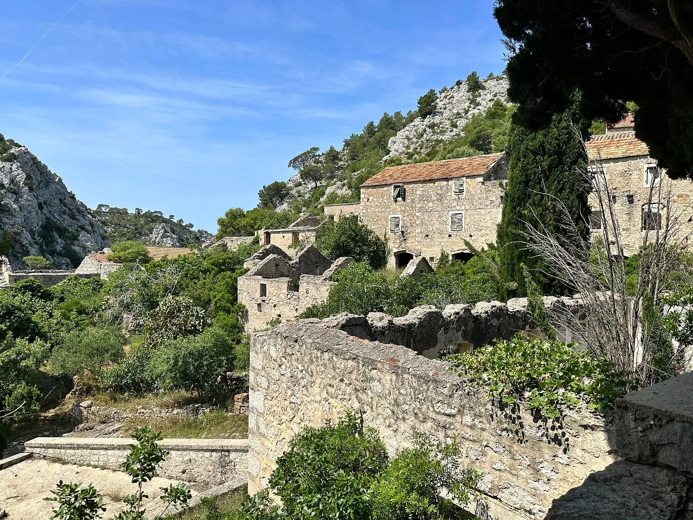 Duboković wine cellar with oak barrels and candlelight