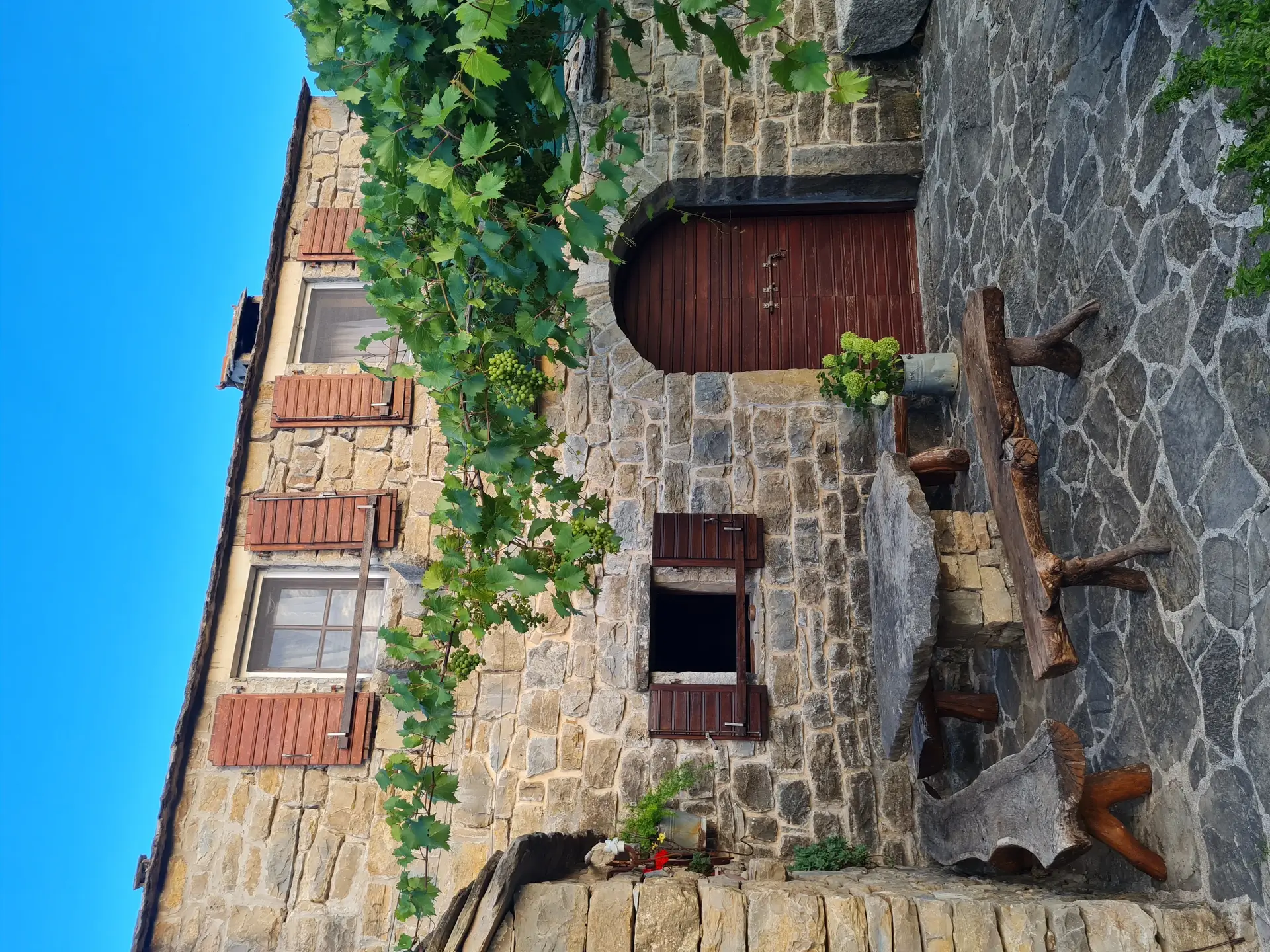 Omiš Old Town streets at sunset