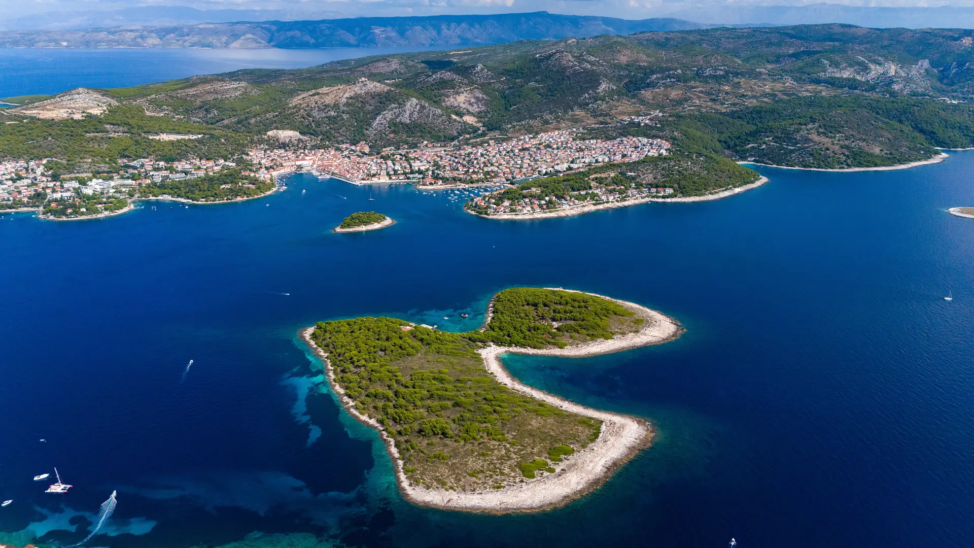 Pakleni Islands turquoise waters