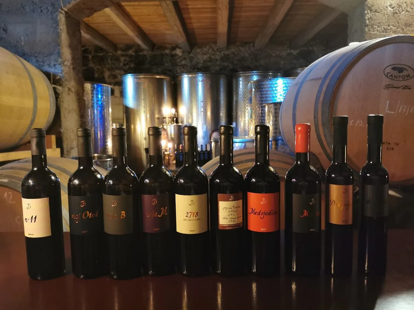 Duboković wine cellar